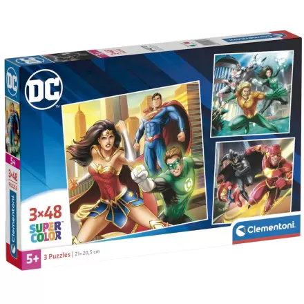 DC Comics Justice League puzzle 3x48db-os termékfotója