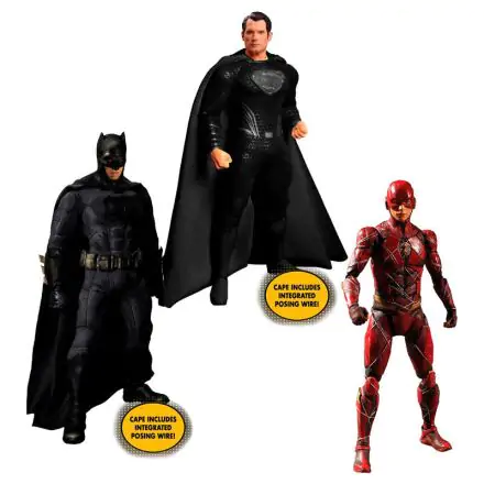 DC Comics Justice League Zack Snyders 3db-os figura csomag 15-17cm termékfotója