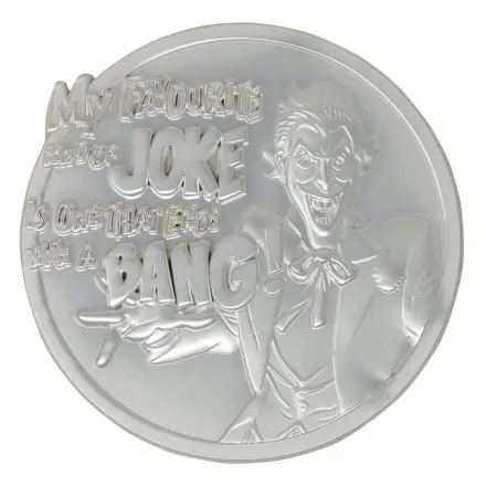 DC Comics Medallion The Joker Limitált kiadás (ezüstözött) termékfotó
