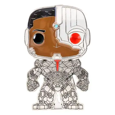 DC Comics POP! Enamel Pin Cyborg kitűző 10 cm termékfotó
