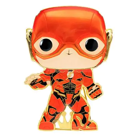 DC Comics POP! Enamel Pin The Flash kitűző 10 cm termékfotó