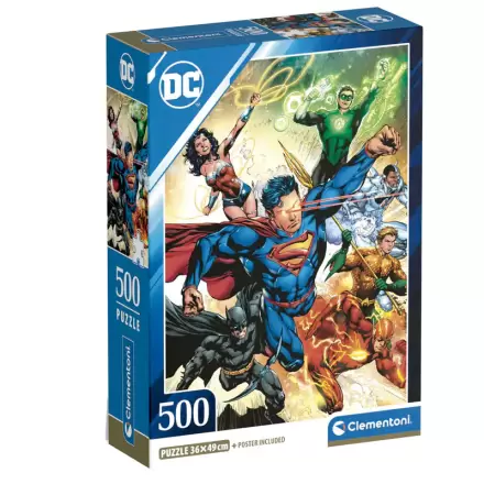 DC Comics puzzle 500db-os termékfotója