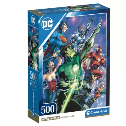 DC Comics puzzle 500db-os termékfotója