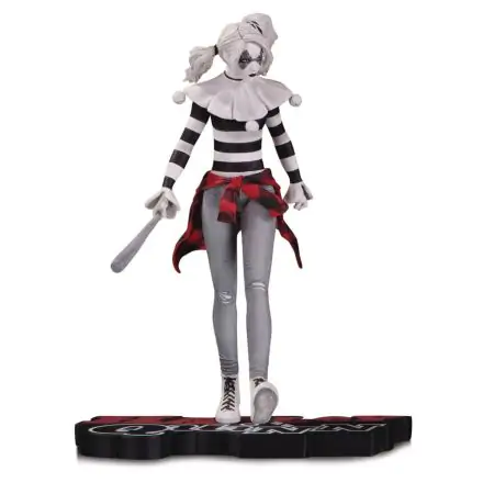 DC Comics Red, White & Black Harley Quinn by Steve Pugh szobor figura 18 cm termékfotó