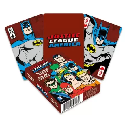 DC Comics Retro Justice League kártyajáték termékfotó