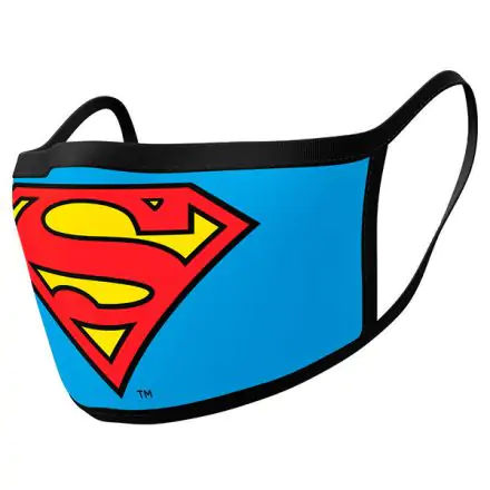 DC Comics Superman 2 db-os prémium többször használható maszk termékfotó
