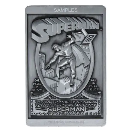 DC Comics Superman Gyűjthető Plakett Limitált kiadás termékfotó