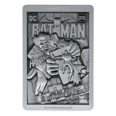 DC Comics The Joker Gyűjthető plakett Limitált kiadás termékfotó