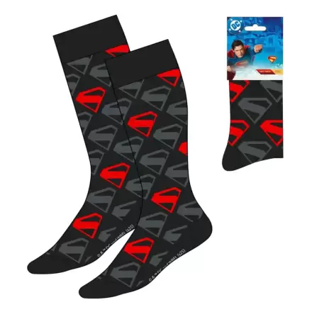 DC Comics zokni Superman Logo Black 38-45 termékfotó