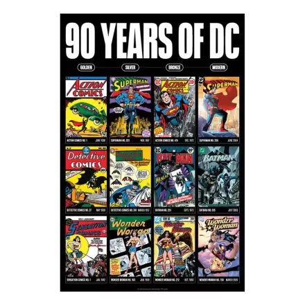 DC Comis Art Print 90 Years Limitált kiadás 42 x 30 cm termékfotó