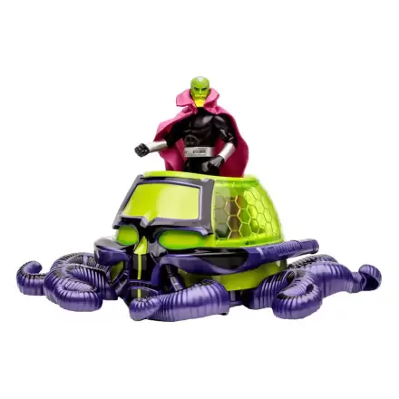 DC Direct Super Powers Brainiac with Skull Ship (Gold Label) akciófigura és jármű 12 cm termékfotó