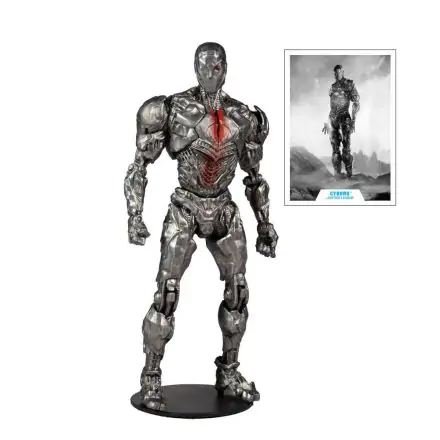 DC Justice League Movie Cyborg (Helmet) akciófigura 18 cm termékfotó