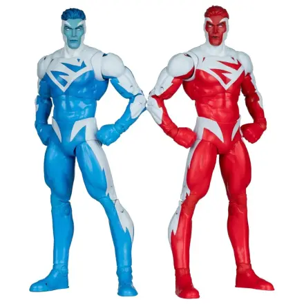 DC Multiverse 2 db-os akciófigura csomag Superman Blue vs. Superman Red (Gold Label) 18 cm termékfotó