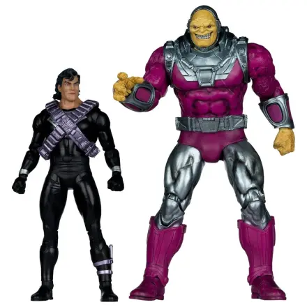 DC Multiverse Megafig 2 db-os akciófigura csomag Mongul vs Superman (Return of Superman) termékfotó