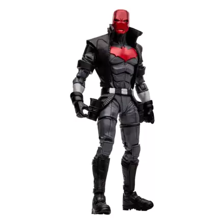 DC Multiverse Red Hood (The New 52) Black & White Accent Edition (Gold Label) akciófigura 18 cm termékfotó