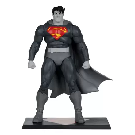 DC Multiverse Superman (The Dark Knight Returns) (Black & White Accent Edition) (Gold Label) akciófigura 18 cm termékfotó