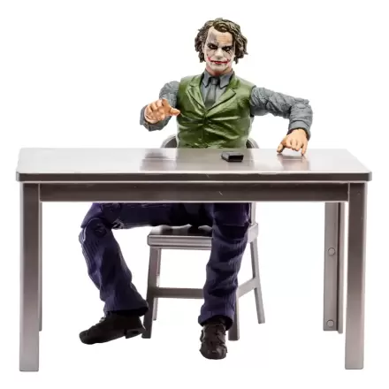 DC Multiverse The Joker (Jail Cell Variant) (The Dark Knight) (Gold Label) akciófigura 18 cm termékfotó