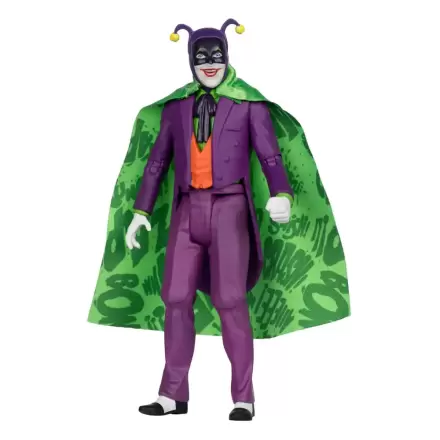 DC Retro Actionfigur Batman 66 Batmobil with Joker (Gold Label) 15 cm termékfotója