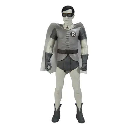 DC Retro Batman 66 Robin (Black & White TV Variant) akciófigura 15 cm termékfotó