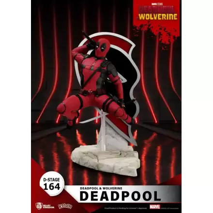Deadpool 3 D-Stage Deadpool PVC Diorama szobor figura 16 cm termékfotó