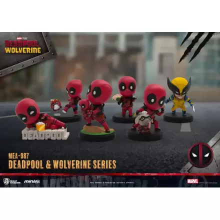 Deadpool 3 Deadpool & Wolverine Series Mini Egg Attack figura csomag 8 cm termékfotója