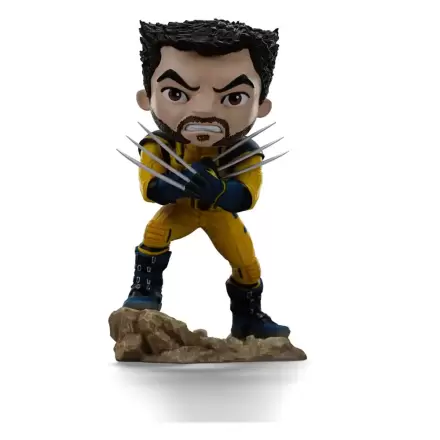 Deadpool & Wolverine Mini Co. Wolverine Unmasked PVC figura 14 cm termékfotó