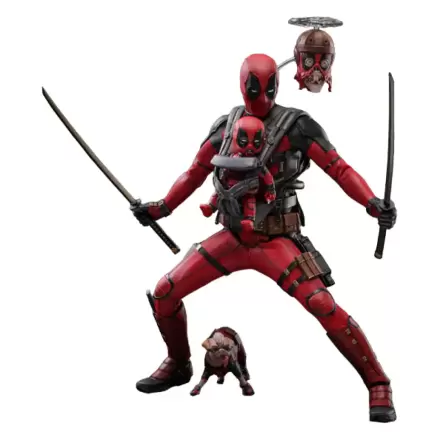 Deadpool & Wolverine Movie Masterpiece 1/6 Deadpool akciófigura 31 cm termékfotója