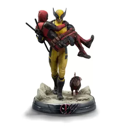 Deadpool Deluxe Art Scale 1/10 Deadpool & Wolverine szobor figura 21 cm termékfotó