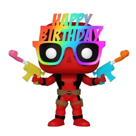 Deadpool Funko POP! Marvel Vinyl figura 30th Birthday Glasses Deadpool 9 cm termékfotója