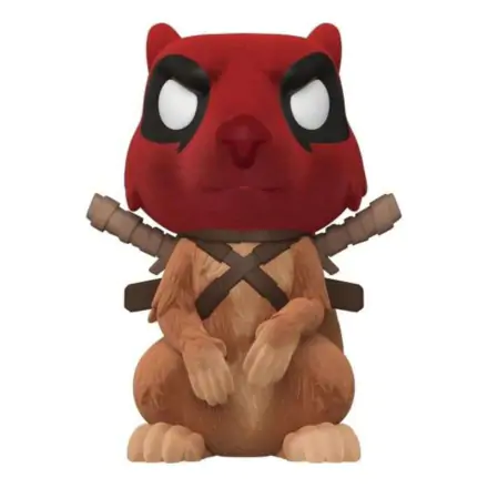 Deadpool Super Sized Jumbo Funko POP! Vinyl figura Squirrelpool (Flocked) 25 cm termékfotó