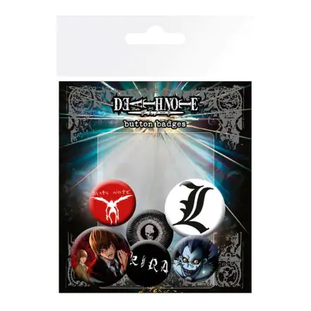 Death Note kitűző csomag termékfotó
