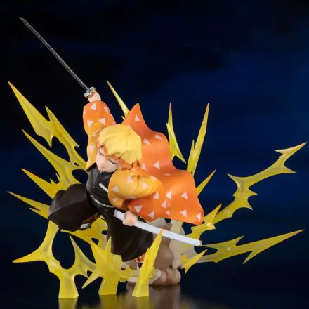 Demon Slayer Kimetsu no Yaiba Breath of Thunder Agatsuma Zenitsu Zero Figuarts figura 21cm termékfotó