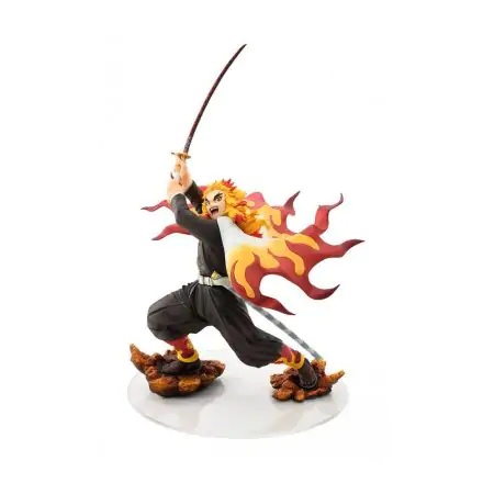 Demon Slayer: Kimetsu no Yaiba 1/8 Kyojuro Rengoku szobor figura 33 cm termékfotó