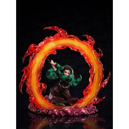 Demon Slayer: Kimetsu no Yaiba 1/8 Tanjiro Kamado szobor figura 28 cm termékfotó