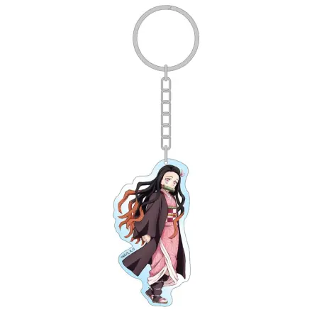 Demon Slayer: Kimetsu no Yaiba Akril kulcstartó Nezuko Holographic 7 cm  termékfotó