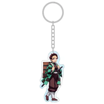 Demon Slayer: Kimetsu no Yaiba Akril kulcstartó Tanjiro Holographic 8 cm    termékfotó