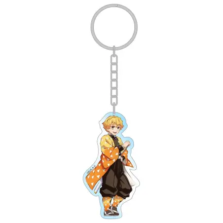 Demon Slayer: Kimetsu no Yaiba Akril kulcstartó Zenitsu Holographic 7 cm  termékfotó