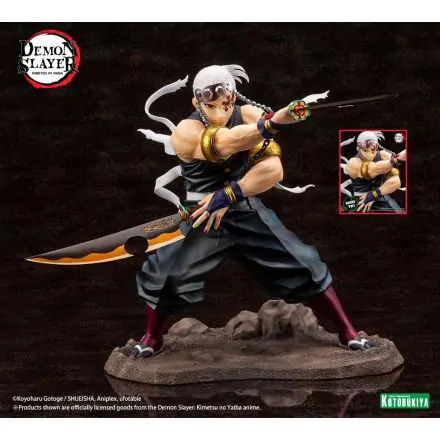 Demon Slayer: Kimetsu no Yaiba ARTFXJ 1/8 Tengen Uzui Bonus Edition szobor figura 23 cm termékfotója