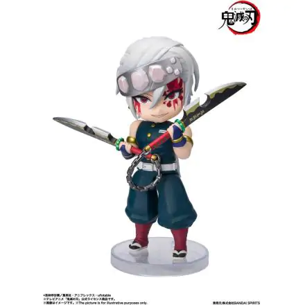 Demon Slayer: Kimetsu no Yaiba Figuarts mini akciófigura Tengen Uzui Sound Breathing 10 cm termékfotó
