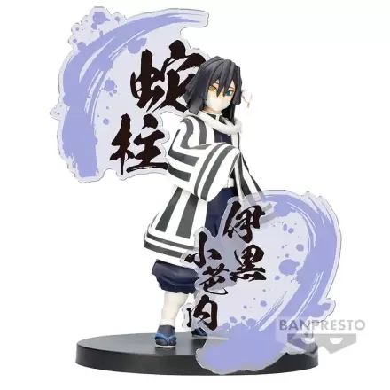 Demon Slayer Kimetsu no Yaiba figura Ex Obanai Iguro figura 17cm termékfotója