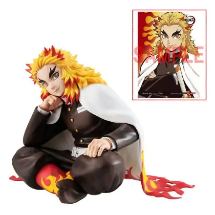 Demon Slayer Kimetsu no Yaiba G.E.M. Rengoku Palm Size Edition Deluxe PVC szobor figura 9 cm termékfotó
