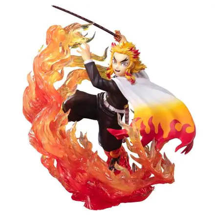 Demon Slayer Kimetsu No Yaiba Kyojuro Rengoku Flame Breathing 18cm termékfotó