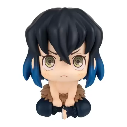 Demon Slayer: Kimetsu no Yaiba Look Up Inosuke Hashibira Bossy Ver. PVC szobor figura 11 cm termékfotója