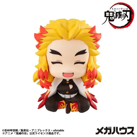 Demon Slayer: Kimetsu no Yaiba Look Up Rengoku Kyoujurou Smile Ver. PVC szobor figura 11 cm  termékfotó