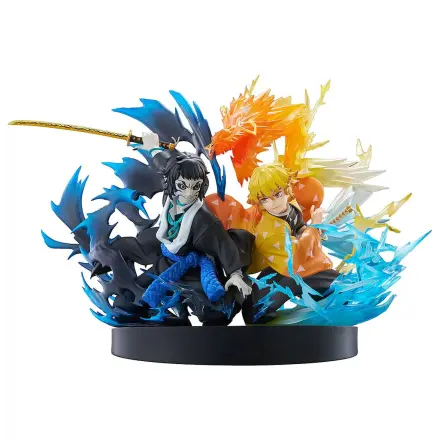Demon Slayer: Kimetsu no Yaiba PVC szobor figura Zenitsu Agatsuma & Kaigaku 15 cm  termékfotó