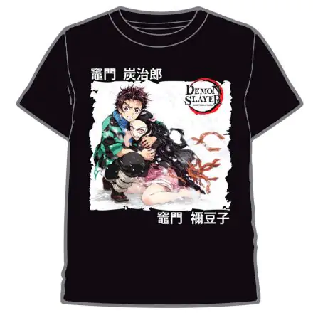 Demon Slayer Kimetsu No Yaiba Tanjiro and Nezuko felnőtt póló termékfotója