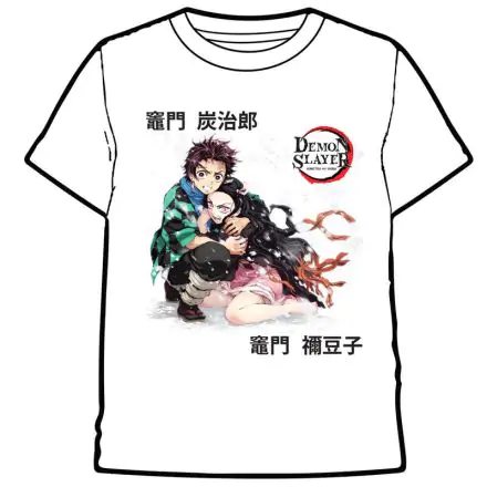Demon Slayer Kimetsu No Yaiba Tanjiro and Nezuko gyerek póló termékfotó
