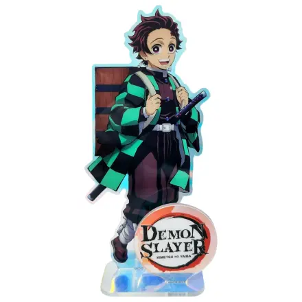 Demon Slayer: Kimetsu no Yaiba Tanjiro Holographic akril figura 15 cm  termékfotó
