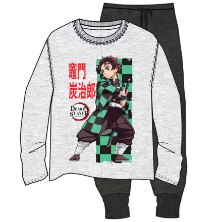 Demon Slayer Kimetsu No Yaiba Tanjiro Kamado felnőtt pizsama termékfotó