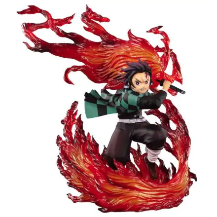 Demon Slayer Kimetsu No Yaiba Tanjiro Kamado Hinomaki Kagura figura 9cm termékfotó